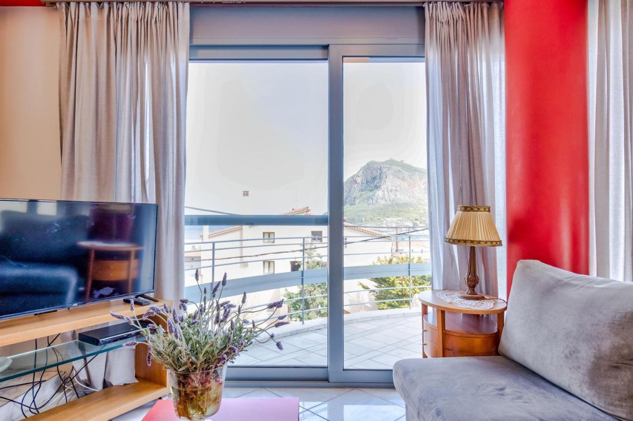Monemvasia Modern Flat With Panoramic Sea View ภายนอก รูปภาพ